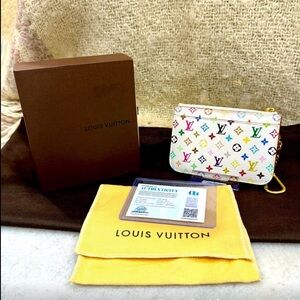 Louis Vuitton Multicolor Monogram Pouch